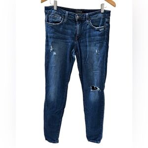 Joe's Jeans Lucille Distressed Wash Skinny Denim Jeans 
Size 30
